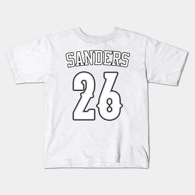 Miles Sanders Carolina Dots Kids T-Shirt by Cabello's